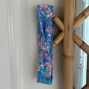 Lilly Pulitzer All Together Now Knotted Headband, OS, Mult-color